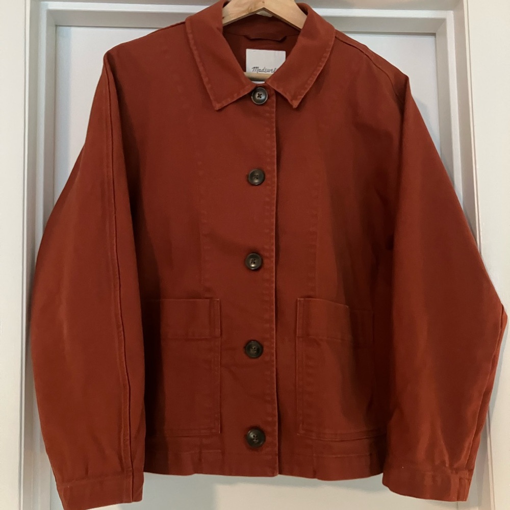 Madewell Rust Utility Jacket